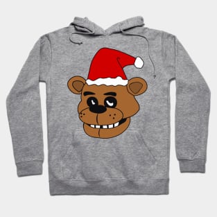 Five Nights At Freddy's Inspired Santa Claus FNAF Freddy Fazbear Hoodie